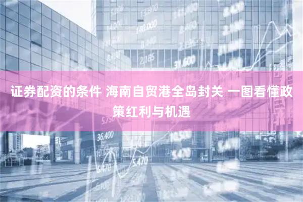 证券配资的条件 海南自贸港全岛封关 一图看懂政策红利与机遇
